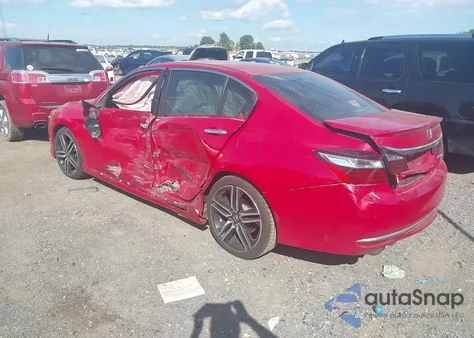 2017 Honda Accord Sport из США, поврежденный, VIN 1HGCR2F60HA093846